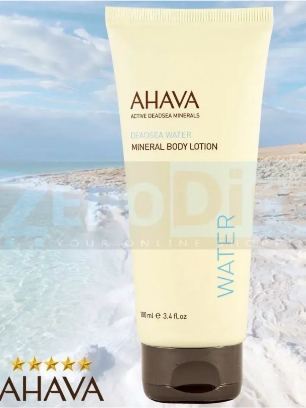 Ahava Deadsea Water Mineral Body Lotion Cream 100 Ml 3.4 Oz